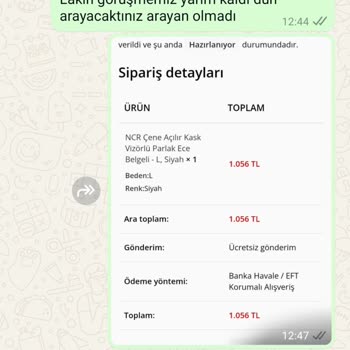 Kask Siparişi Kabusu: Müşteri Hizmetleri Fiyaskosu