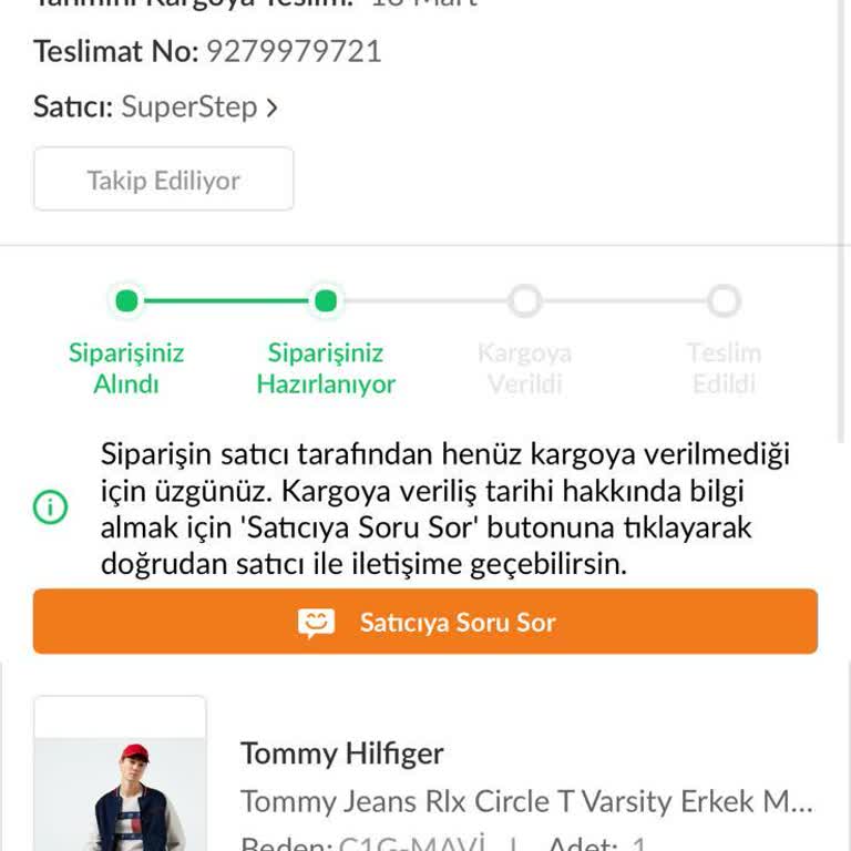 Trendyol'dan Sipariş Verdim, Kargoya Verilmedi!