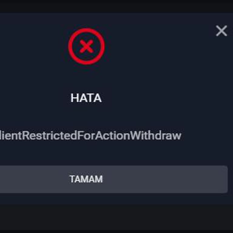 Betpipo Withdrawal Blocked—"Client Restricted for Action Withdraw" Error