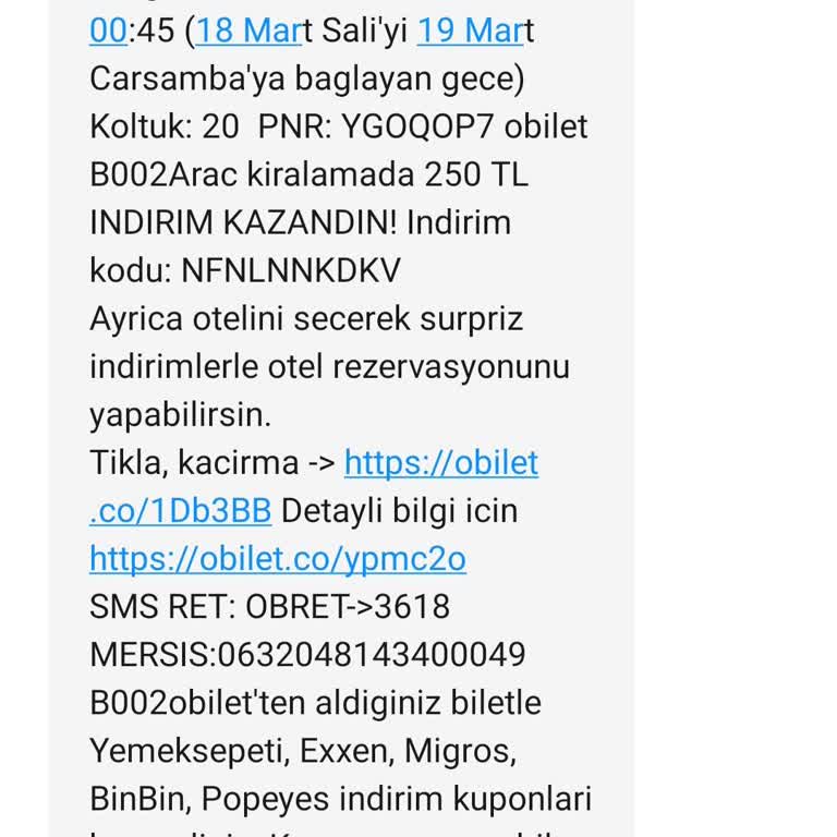 Obilet Ve Metro Turizm Arasında Kalan Müşteri Mağduriyeti