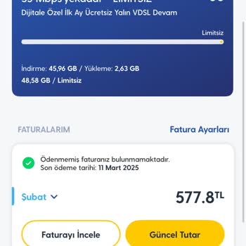Taahhüt Yenileme Sonrası Başlayan İnternet Sorunları