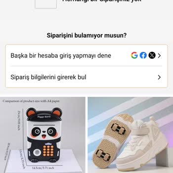 Sipariş Oluşturulamadı, Para İade Edilmedi!