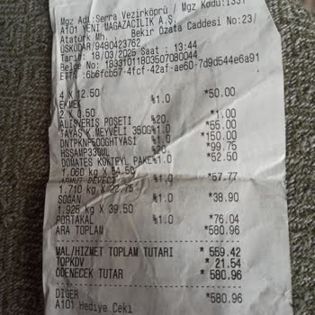 A101'de Hediye Kartıyla Alınan Ürün İadesi Sorunu