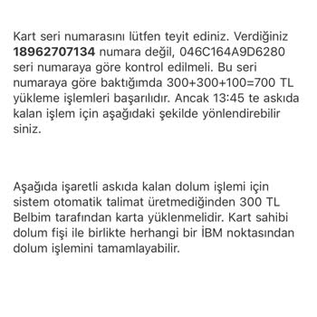 Bakiye Askıda Kaldı, Çözüm Yok!