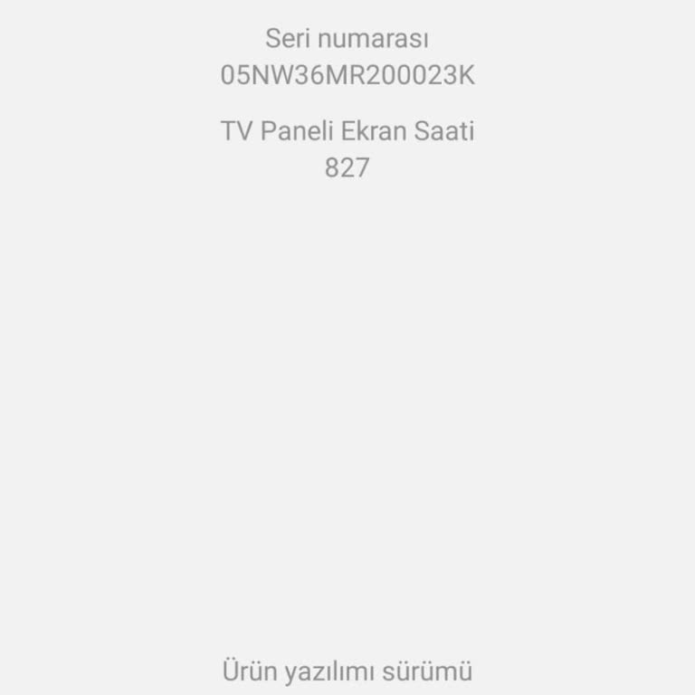 Samsung TV'de Garanti Sonrası Panel Arızası