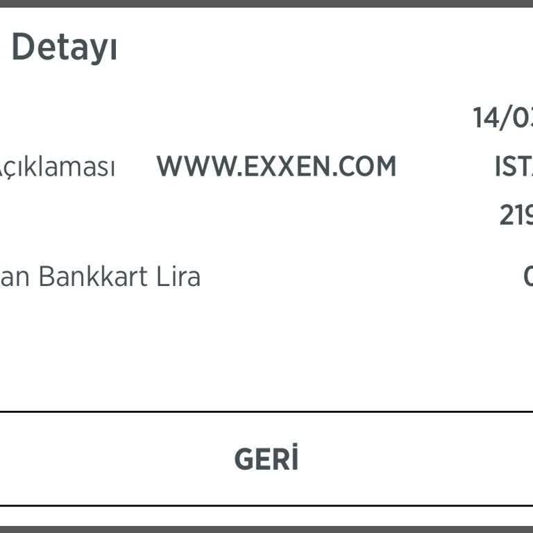 Yetkisiz Ödeme: Exxen Üyeliğim Olmadan Alınan Ücret