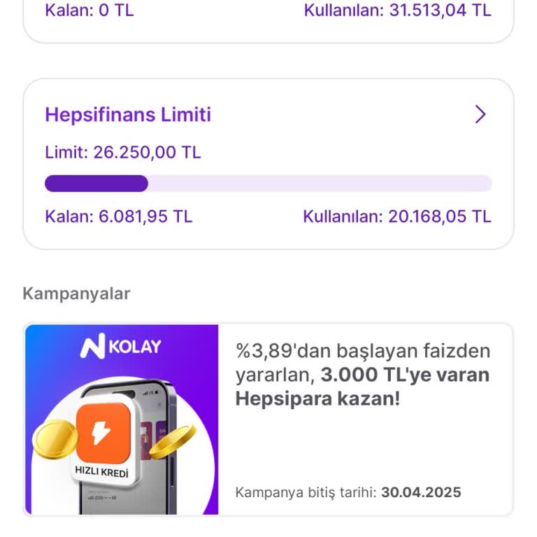 Hepsiburada Limitinin Aniden Sıfırlanması Ve Müşteri Mağduriyeti