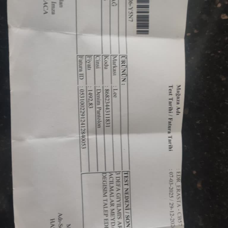 Kaliteli Ürün Beklerken Hayal Kırıklığı