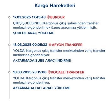 Kargom Nerede? Taahhüt Edilen Teslim Tarihi Geçti!