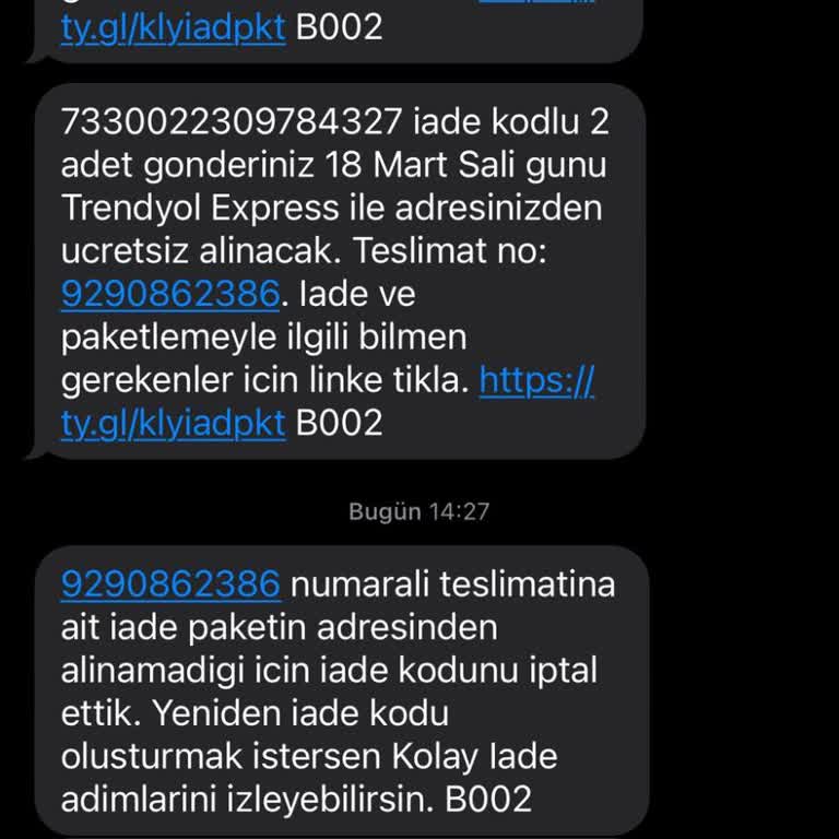Trendyol Express Kuryesinin Saygısız Davranışı