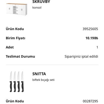 IKEA'da Stok Problemi Ve İptal Edilen Siparişler