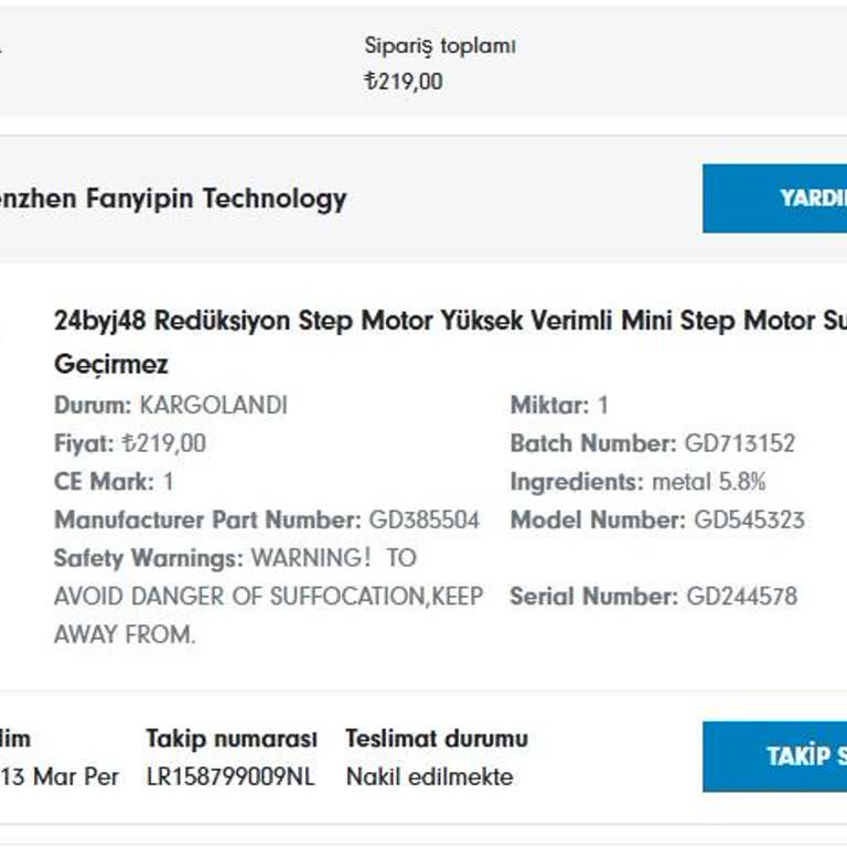 Fruugo'dan Aldığım Ürün Gelmedi, İletişim Kanalları Çalışmıyor