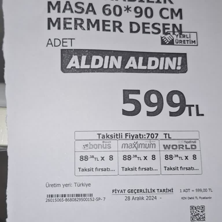 A101'de Fiyat Farkı Mağduriyeti