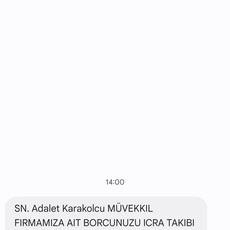 Yanıltıcı Mesajlarla İlgili Şikayet: Sorumluluk Kabul Edilmiyor