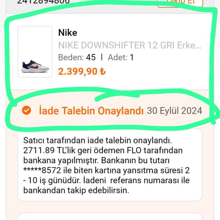 Nike Ayakkabının 5 Ayda Yırtılması Ve Ses Çıkarması!