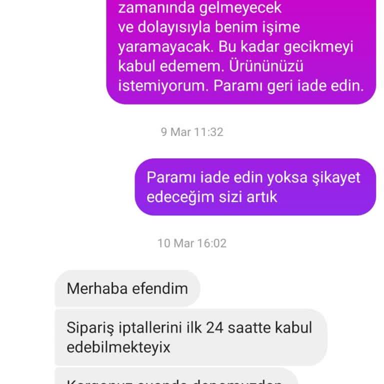 Sipariş Karmaşası: Yanıltıcı Bilgiler Ve İade Talebi