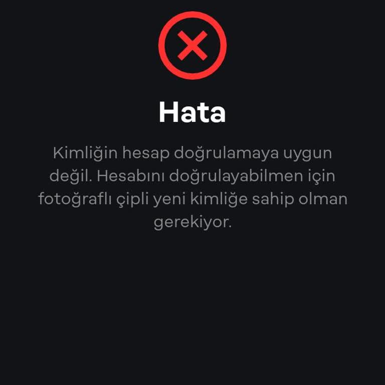 Papara Hesap Doğrulama Sorunu: Yaş Uygunluğu Hatası