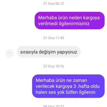 Ürün Değişiminde Yaşanan Sorun Ve İletişimsizlik