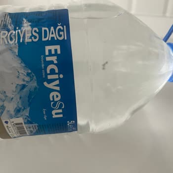 Erciyesu (Fulken Ticaret) Suyun İçinde Ot Ve Yosun Parçaları Var