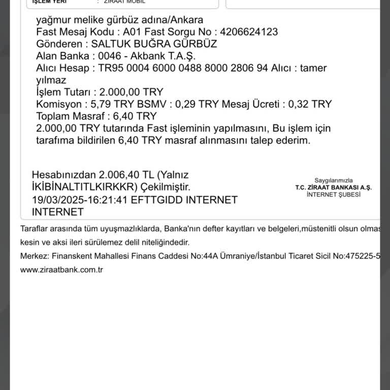 Instagram'da Verilen Sipariş Sonrası Ulaşılamayan Satıcı