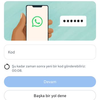 Facebook WhatsApp'a Kod Gelmeme Sorunu!