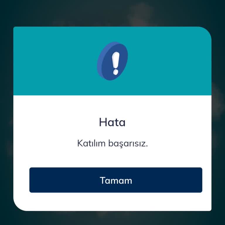 Türk Telekom Sil Süpür Hatası: Katılım Başarısız