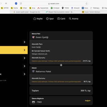 Exxen Üyeliği İptal Edilmesine Rağmen Devam Eden Ücret Kesintisi