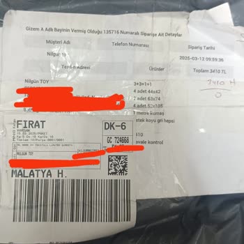 Yanlış Ürün Ve Kalitesiz Hizmetle Hayal Kırıklığı