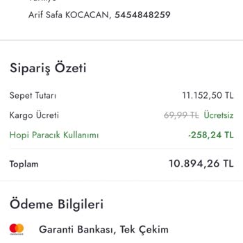 Fiyat Farkı İçin İade Beklentisi