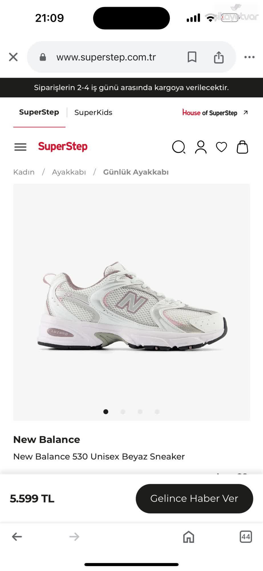 restock new balance 530