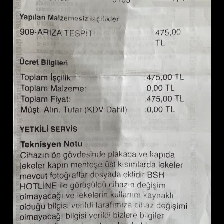 Siemens Su Sebili Sorunu Ve Müşteri Hizmetleri Hayal Kırıklığı