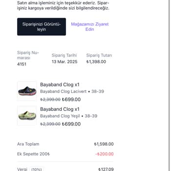 Sipariş Teslimatında Ve İletişimde Büyük Sorunlar