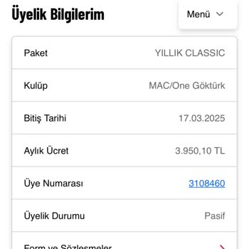 Mac Spor Kulübü Üyelik İptali Ve Yüksek Cayma Bedeli Sorunu