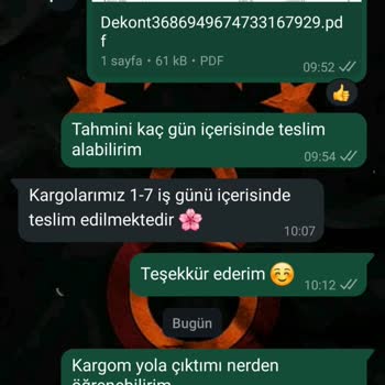 Sipariş Takip Bilgisi Ve İade Talebi