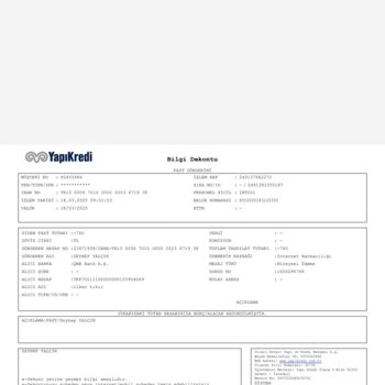 Sipariş Takip Bilgisi Ve İade Talebi