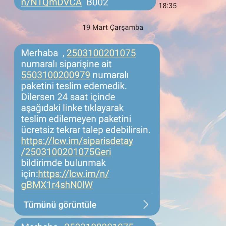 Kaybolan Sipariş Ve Yetersiz Telafi: Bayram Öncesi Hayal Kırıklığı
