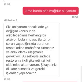 Yemek Sepeti'nde Teslimat Ve İletişim Sorunu