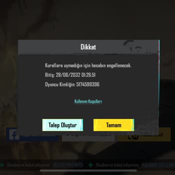 Hesabım Çalındı Ve Hile Yüzünden Banlandı