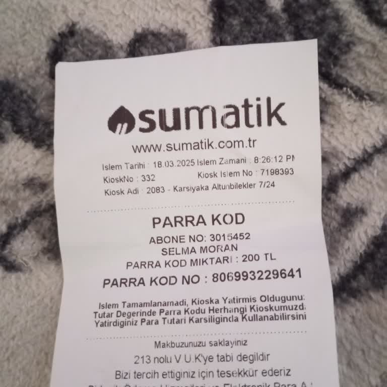 Su Doldurma Makinesi Mağduriyeti: Param Yüklenmedi, Su Alamıyorum!