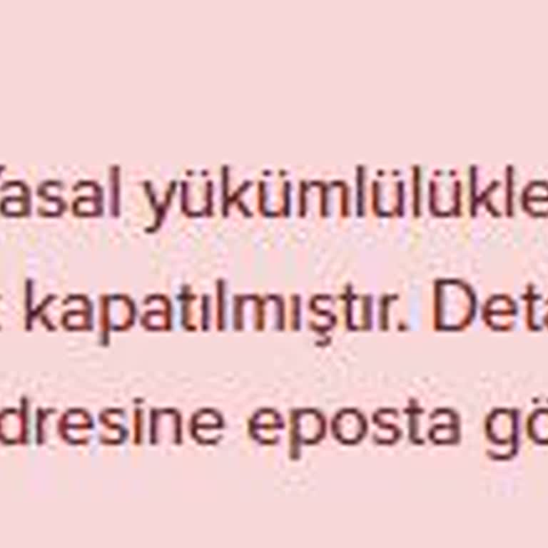 Aniden Kapatılan Hesap Ve Mağduriyet