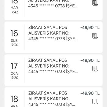 Habersiz Çekimlerle Karşı Karşıya Kaldım