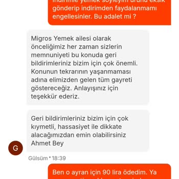 Eksik Ürün Ve Yetersiz Telafi: Müşteri Memnuniyetsizliği