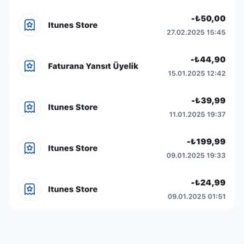Faturama Yansıyan Bilinmeyen İtunes Ücretleri