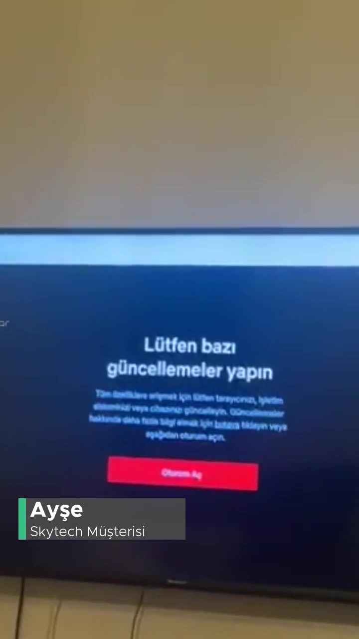 Skytech Televizyon Netflix Açmıyor videonun kapak resmi