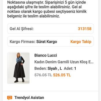Trendyol'dan Gel-Al Noktasında Teslim Edilemeyen Sipariş Sorunu