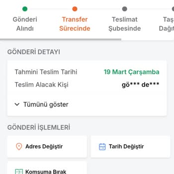 Trendyol Teslimatında Adres Karmaşası