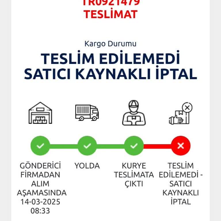 Ceva Logistics Trendyol Sipariş İptali Ve Kargo Sorunu