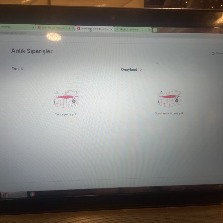 Yemeksepeti Partner Uygulamasına Giriş Sorunu