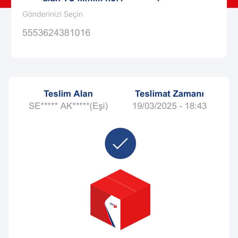 Teslim Edilmeyen Kargo Ve Yanlış Teslimat Bilgisi