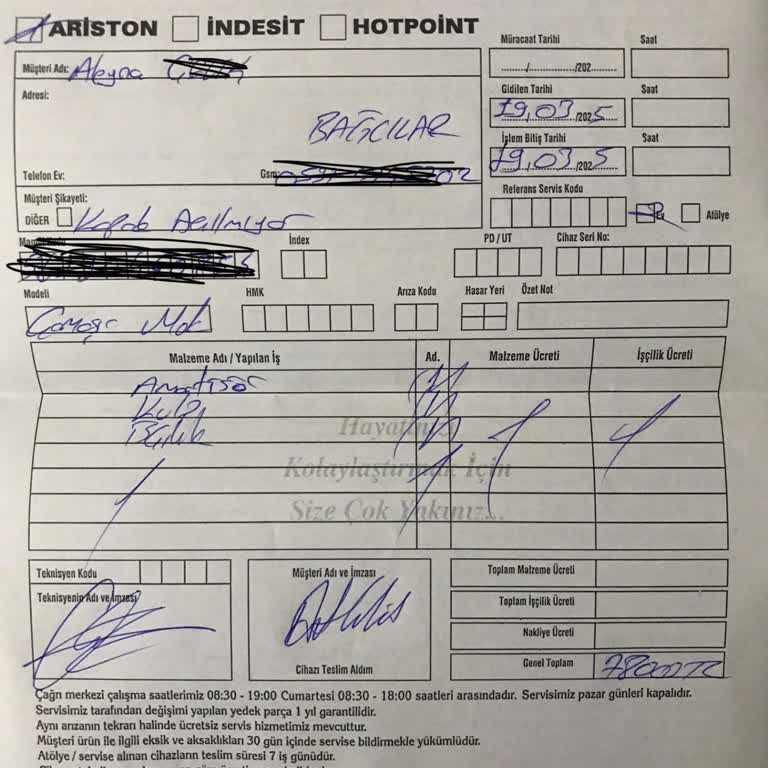 Çamaşır Makinesi Servisindeki Fahiş Fiyat Talebi